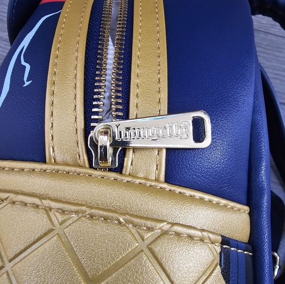 Loungefly Thor Love And Thunder Glow In The Dark Mini Backpack - Picture 2 of 5